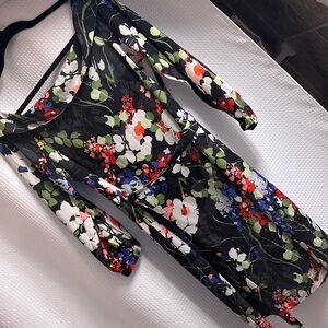 Banana Republic off shoulder floral dress